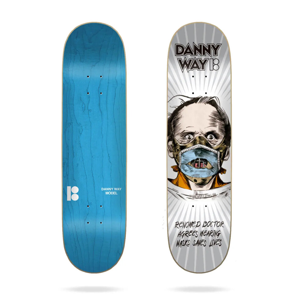 фото Дека для скейтборда plan b mask danny deck 8.5 дюйм 2022