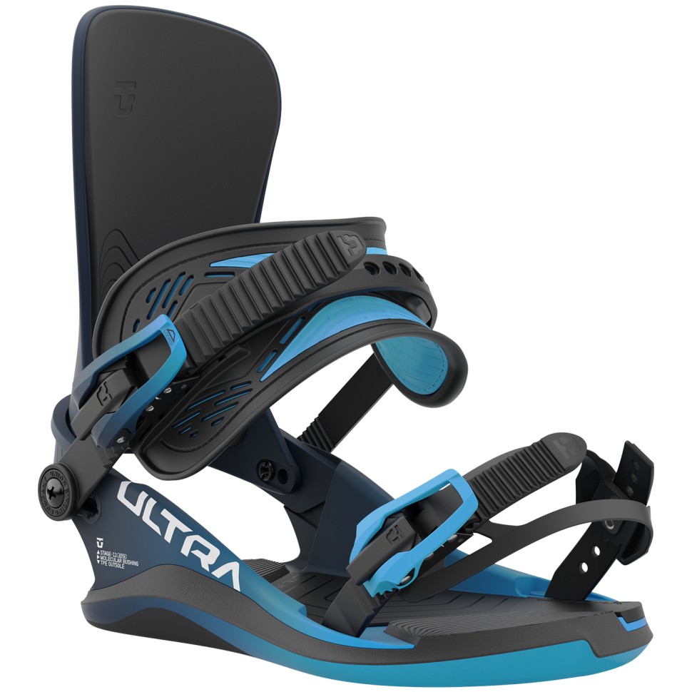 Крепления для сноуборда мужские UNION Ultra Aqua Blue 2023 фото 2