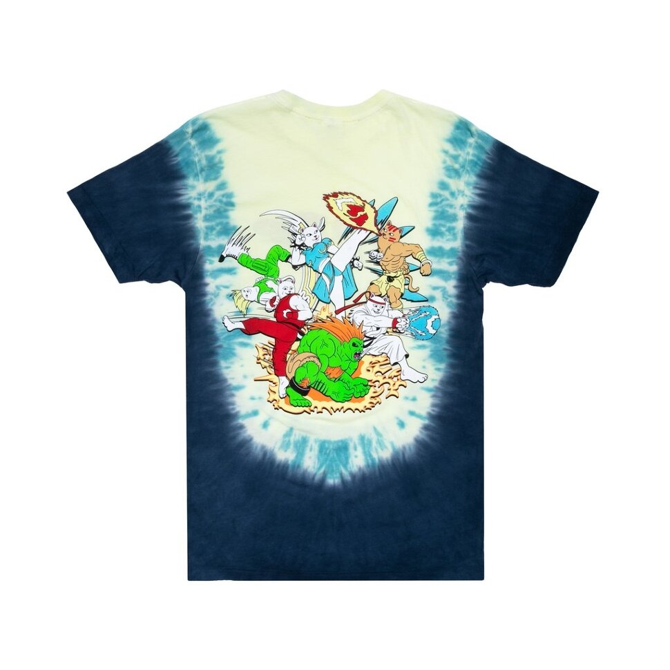 Футболка RIPNDIP Nerm Fighter Tee Tie Dye 2021 фото 3