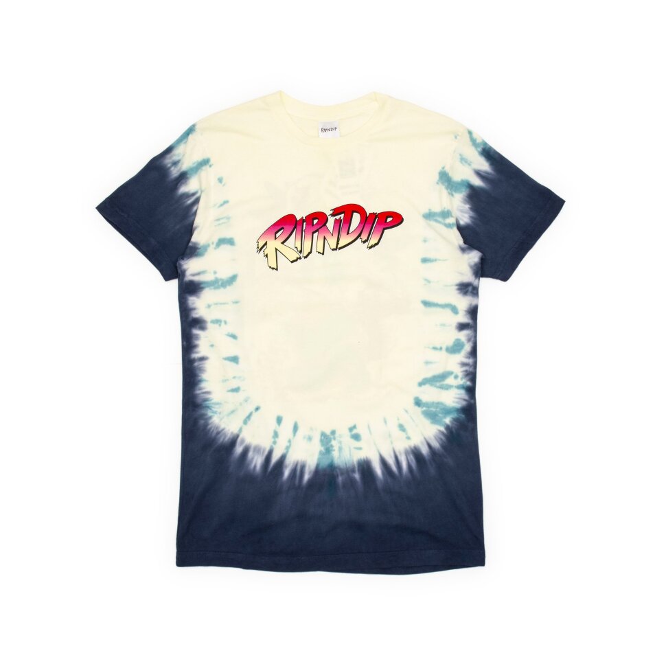 Футболка RIPNDIP Nerm Fighter Tee Tie Dye 2021 фото 2