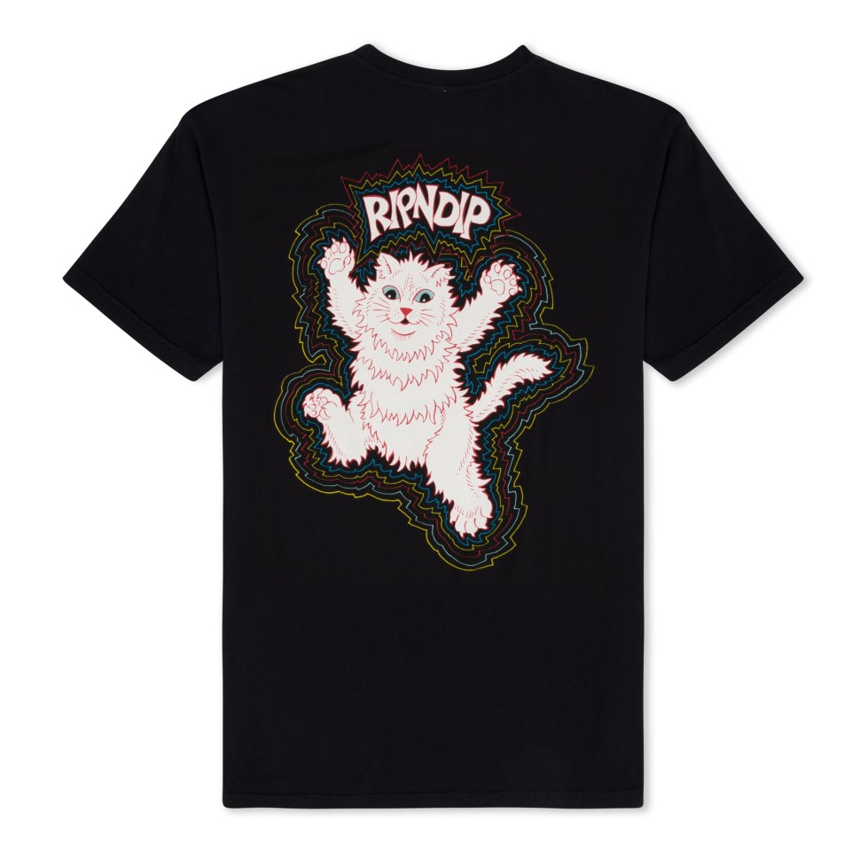 Футболка RIPNDIP Big Pussy Energy Tee Black фото 2
