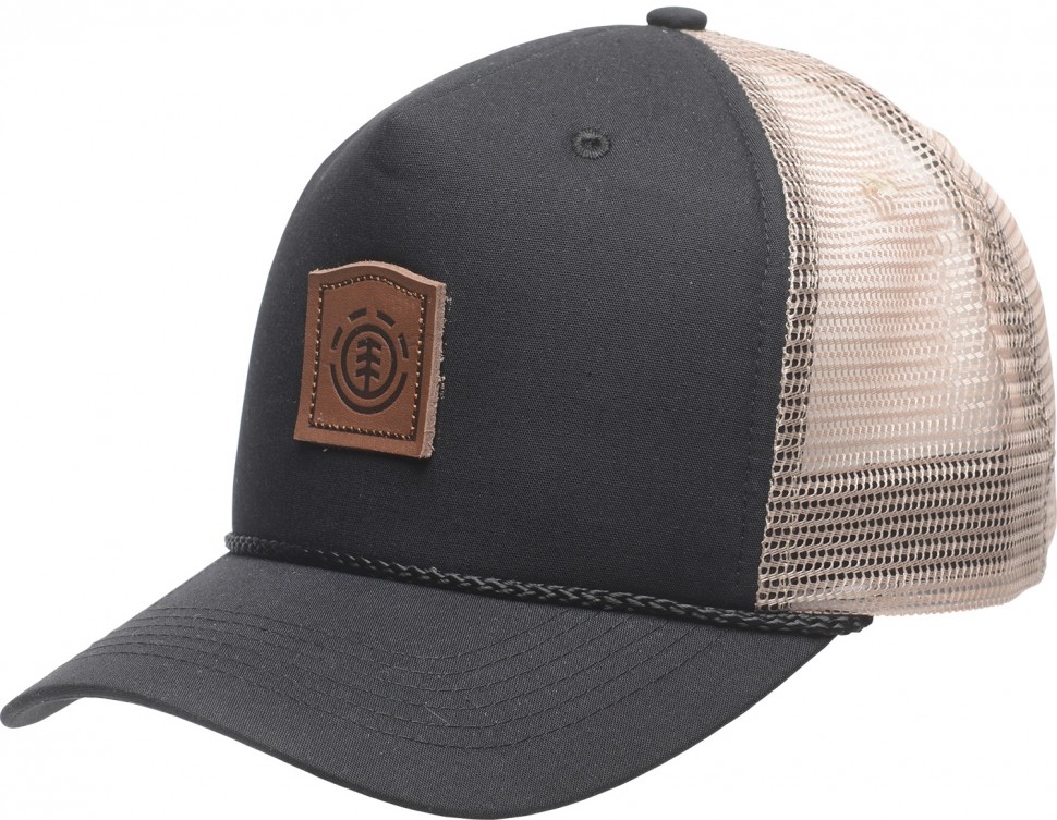 фото Кепка element wolfeboro trucker flint black