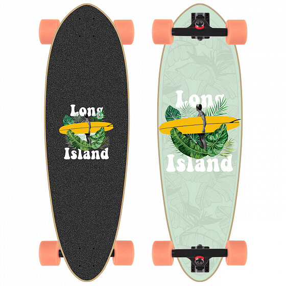 Лонгборд комплект LONG ISLAND Foliage Mini Pin Complete  32.75 дюйм 2021 8433975110016 - фото 1