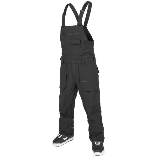 Брюки сноубордические VOLCOM Roan Bib Overall FW25 Black, фото 1