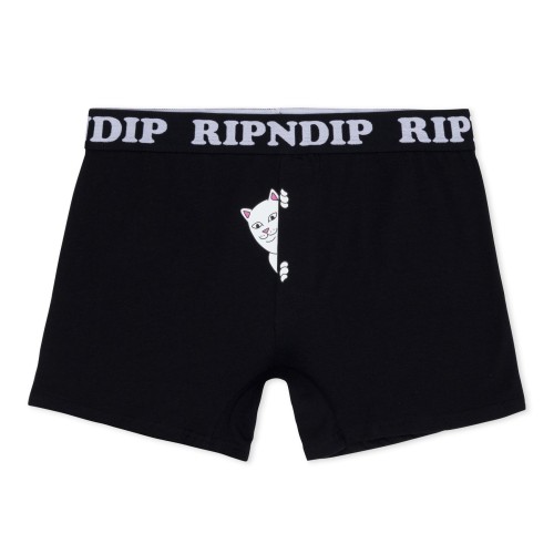 Трусы RIPNDIP Peek A Nermal Boxers FW25 Black, фото 2