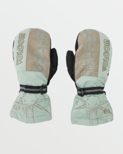 Варежки Горнолыжные VOLCOM Millicent Mitt FW25 Agave, фото 1
