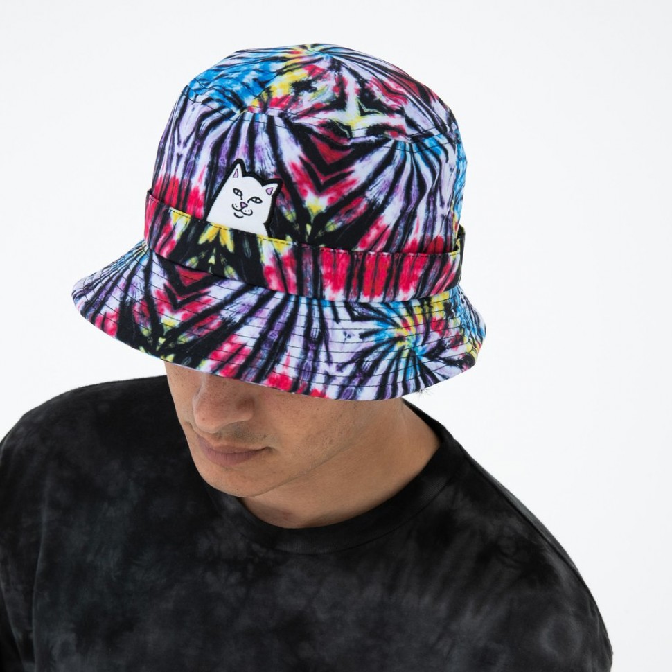 Панама RIPNDIP Lord Nermal Cotton Dyed Bucket Hat Sunburst 2021 2000000545813 - фото 2