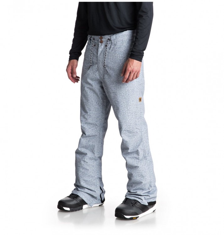 Штаны для сноуборда мужские DC SHOES Relay Pnt M Light Blue Acid Wash Denim B, фото 2