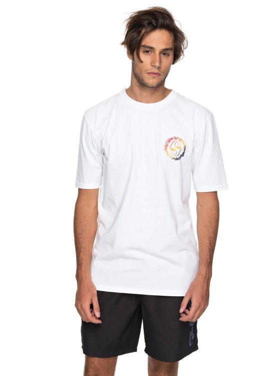 Футболка мужская QUIKSILVER Leialldayss M White, фото 1
