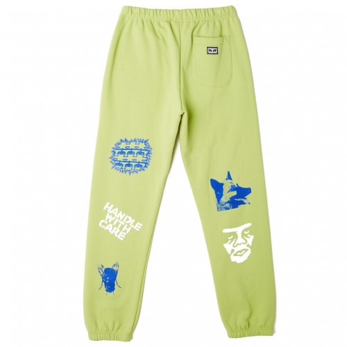 Спортивные брюки OBEY Chosen All Eyez Sweatpants Key Lime 2020, фото 4