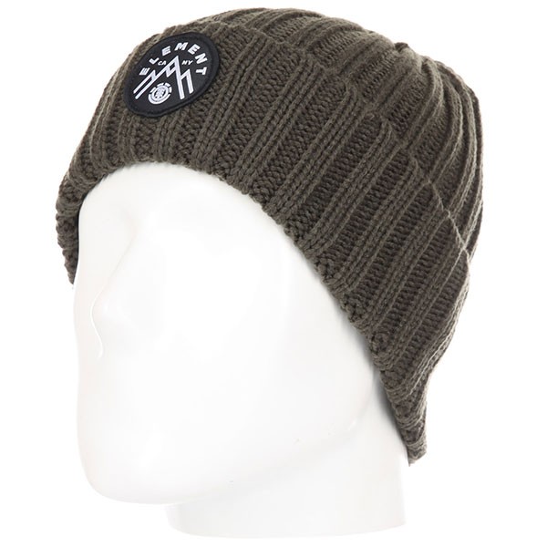 

Шапка ELEMENT Counter Beanie Off Black, Оливковый, Counter Beanie
