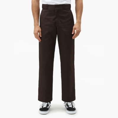 Брюки DICKIES Original 874 Work Pant Dark Brown 2023 2000000732404, размер 30/32