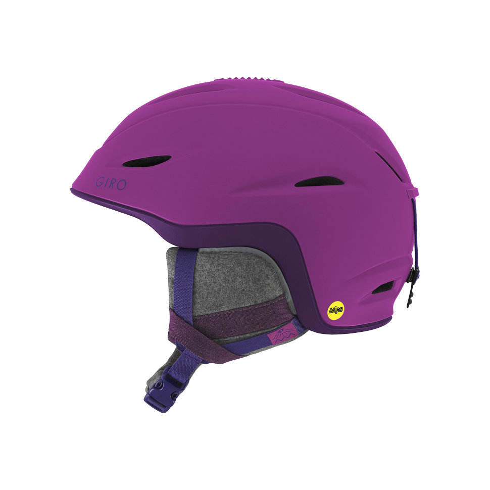 фото Горнолыжный шлем giro fade mips matte berry/purple