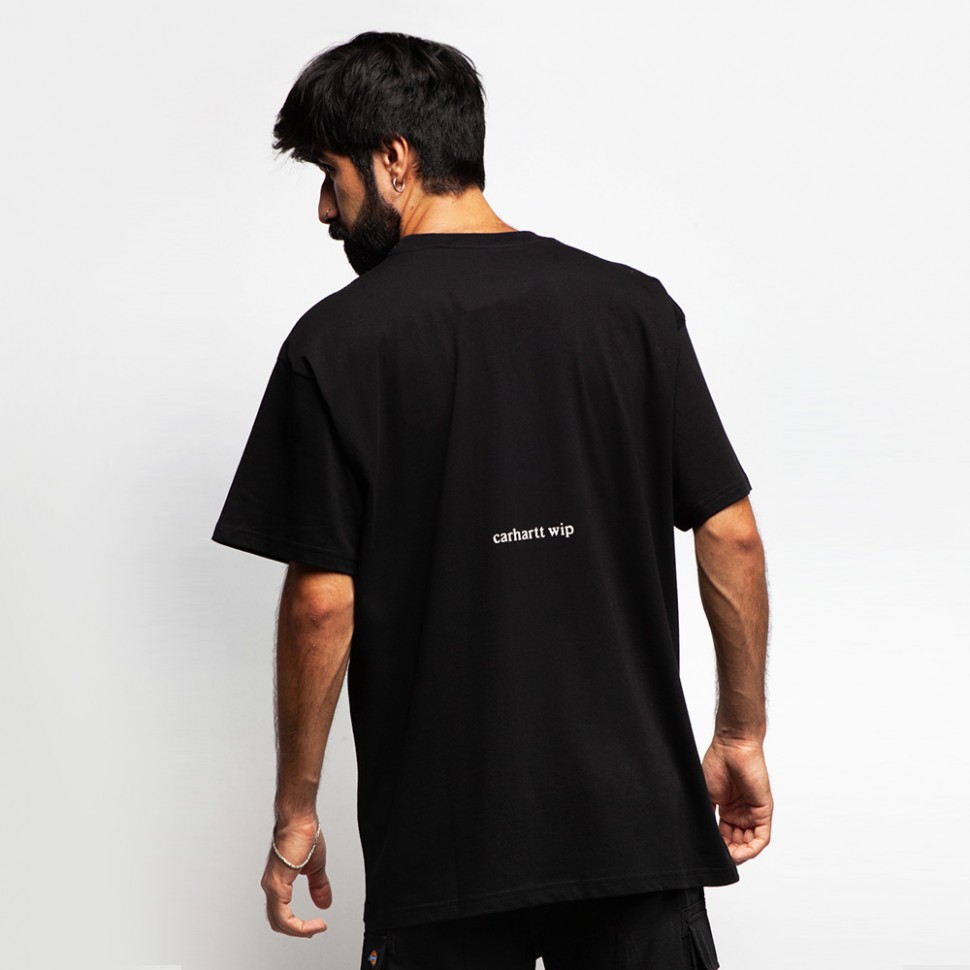 фото Футболка carhartt wip s/s simple things t-shirt black 2021