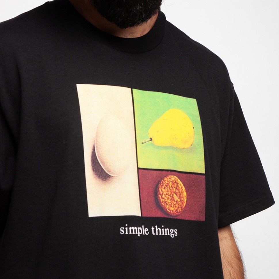 фото Футболка carhartt wip s/s simple things t-shirt black 2021