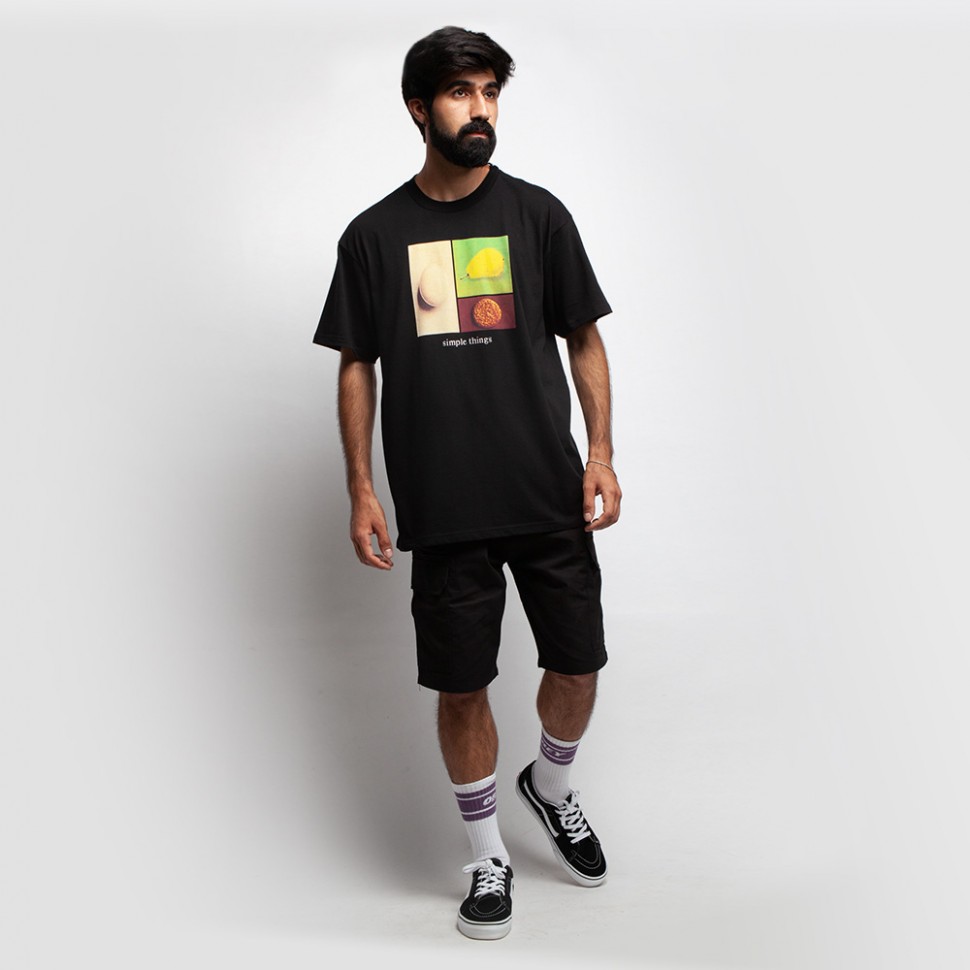 Футболка CARHARTT WIP S/S Simple Things T-Shirt Black 2021 4064958089728, размер S - фото 4