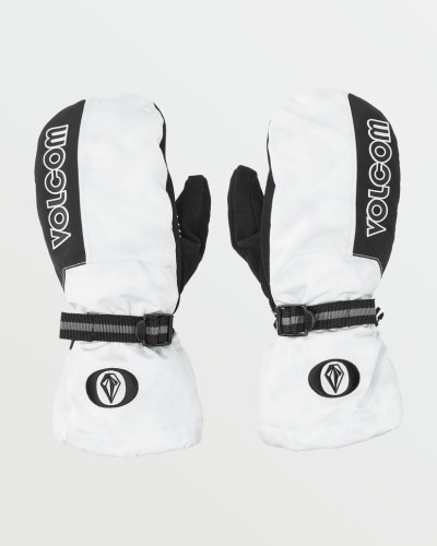 Варежки Горнолыжные VOLCOM Millicent Mitt FW25 White Camo, фото 1