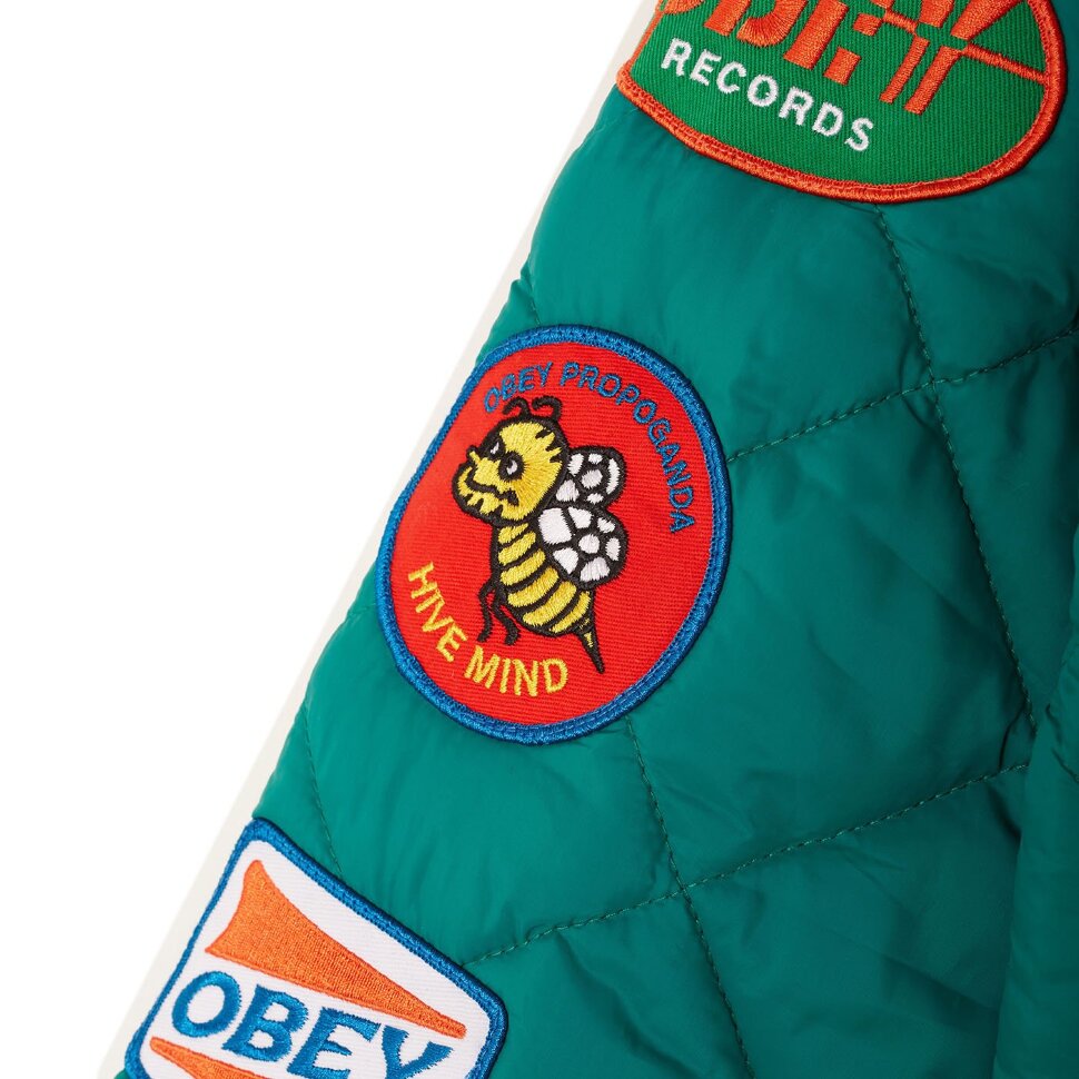 фото Куртка obey collectors jacket ivy 2022