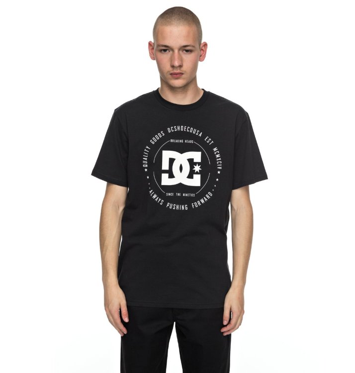 Футболка мужская DC SHOES Rebuilt 2 Ss M Black, фото 1