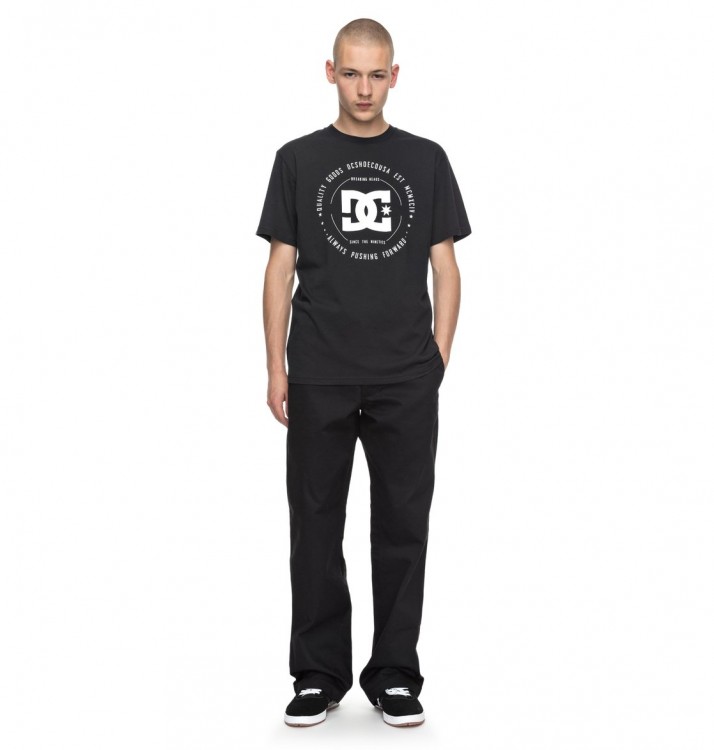 Футболка мужская DC SHOES Rebuilt 2 Ss M Black, фото 2