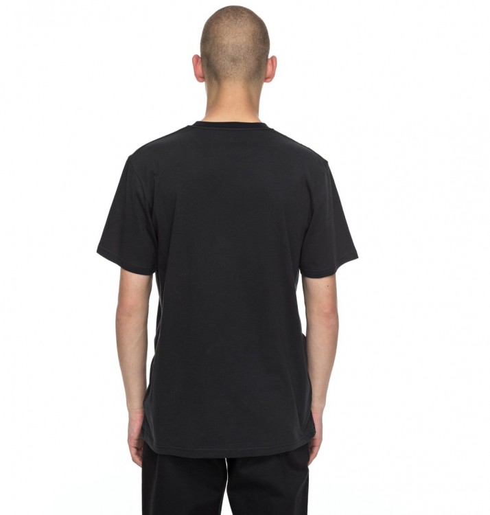 Футболка мужская DC SHOES Rebuilt 2 Ss M Black, фото 3