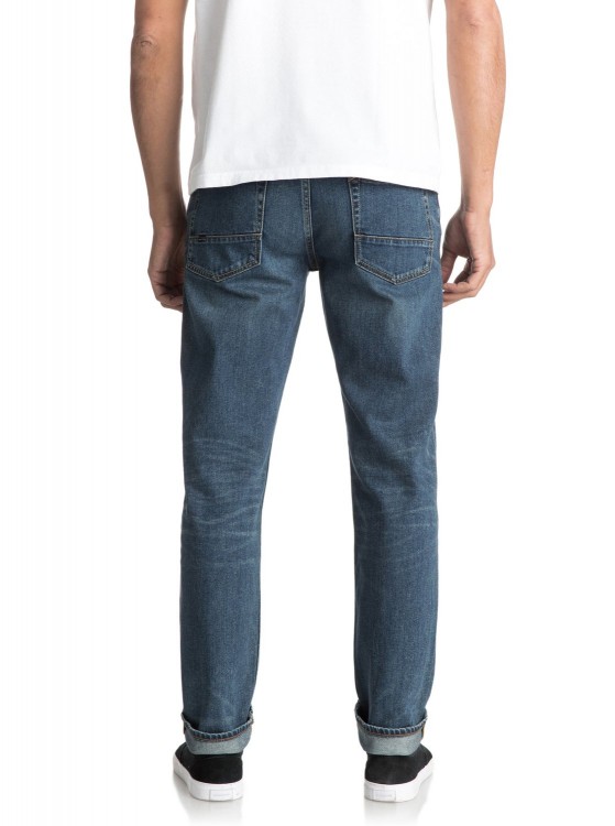Джинсы мужские QUIKSILVER Sequelmediumblu M Medium Blue, фото 5