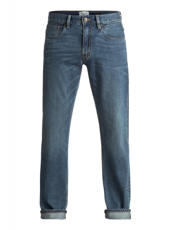 Джинсы мужские QUIKSILVER Sequelmediumblu M Medium Blue, фото 6