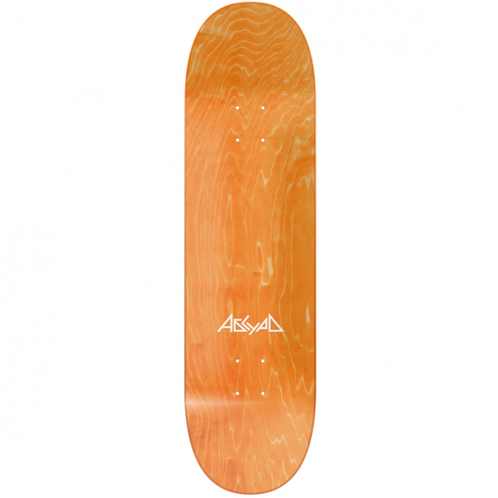 Дека для скейтборда АБСУРД Лого Orange 8.5 дюйм 2022 2071206433556 - фото 2