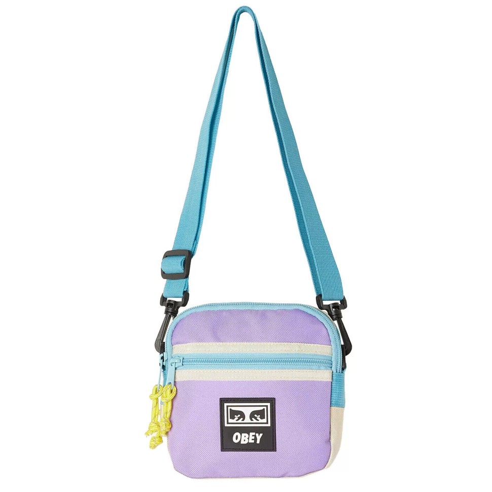 Сумка OBEY Conditions Traveler Bag Iii Purple Multi 2023 193259827105