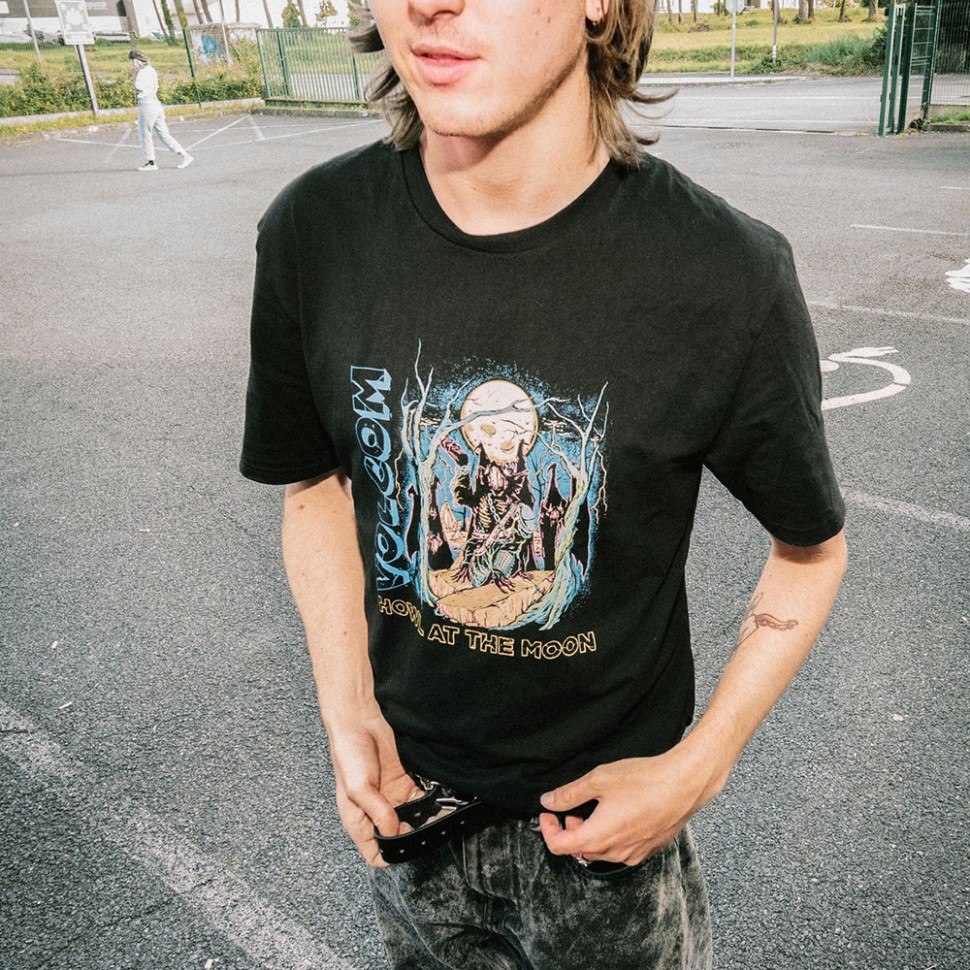 Футболка VOLCOM Fa Max Sherman 1 Sst Black фото 4