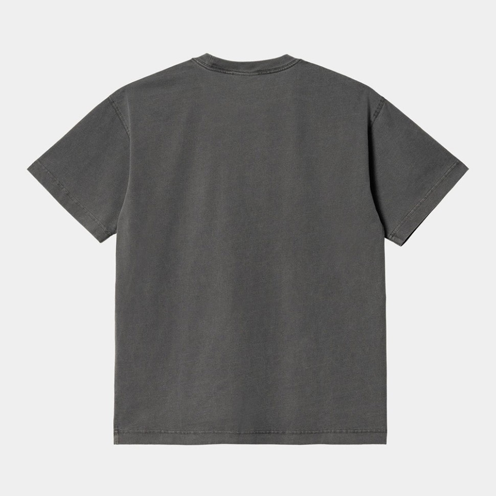 Футболка CARHARTT WIP S/S Vista T-Shirt Vulcan (Garment Dyed) фото 2