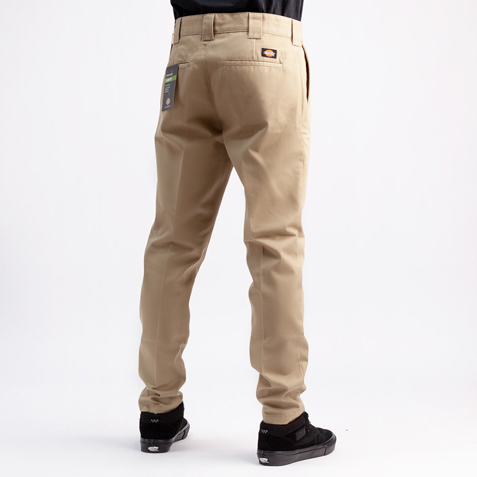 фото Брюки dickies slim fit work pant khaki 2021
