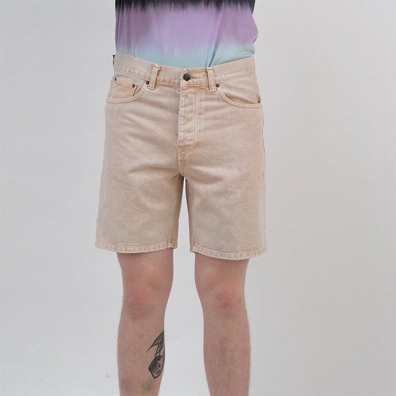 фото Шорты carhartt wip newel short dusty h brown (worn washed) 2021