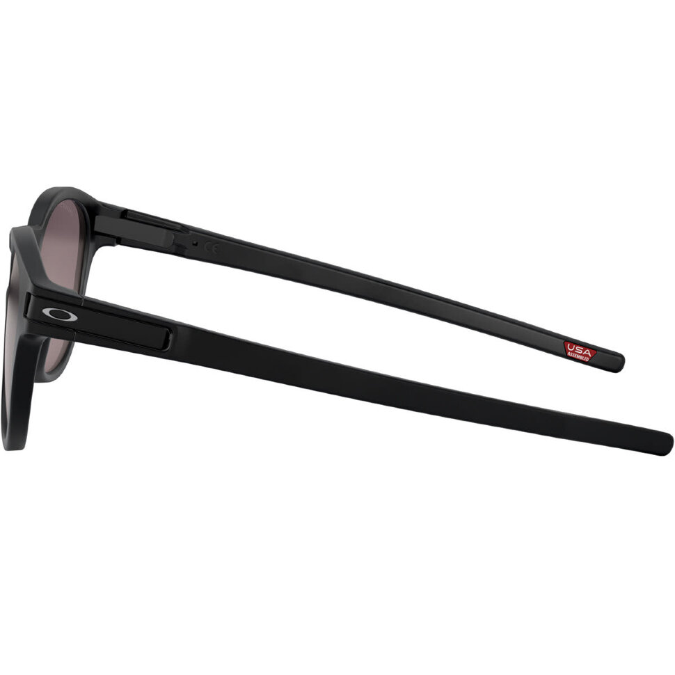 Солнцезащитные очки OAKLEY Latch Matte Black / Prizm Grey 2021 888392486592 - фото 3