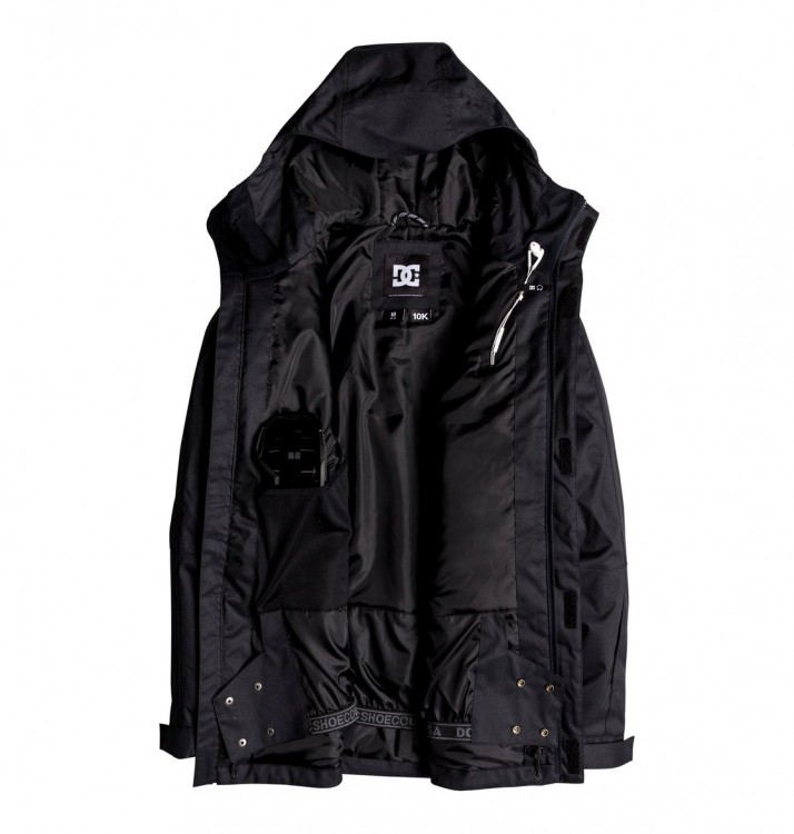 Куртка для сноуборда мужская DC SHOES Servo Jkt M Black, фото 3