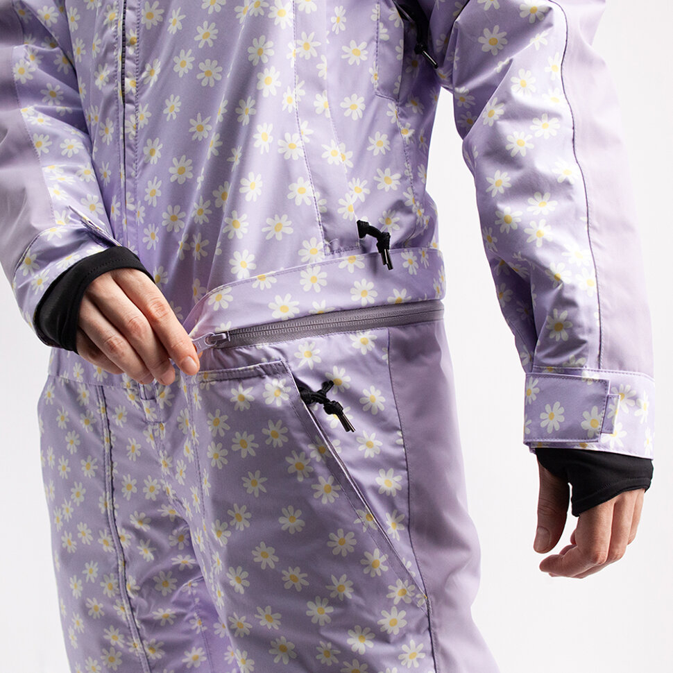 Комбинезон для сноуборда женский AIRBLASTER W'S Insulated Freedom Suit Lavender Daisy 2022 847678165897, размер XS - фото 5