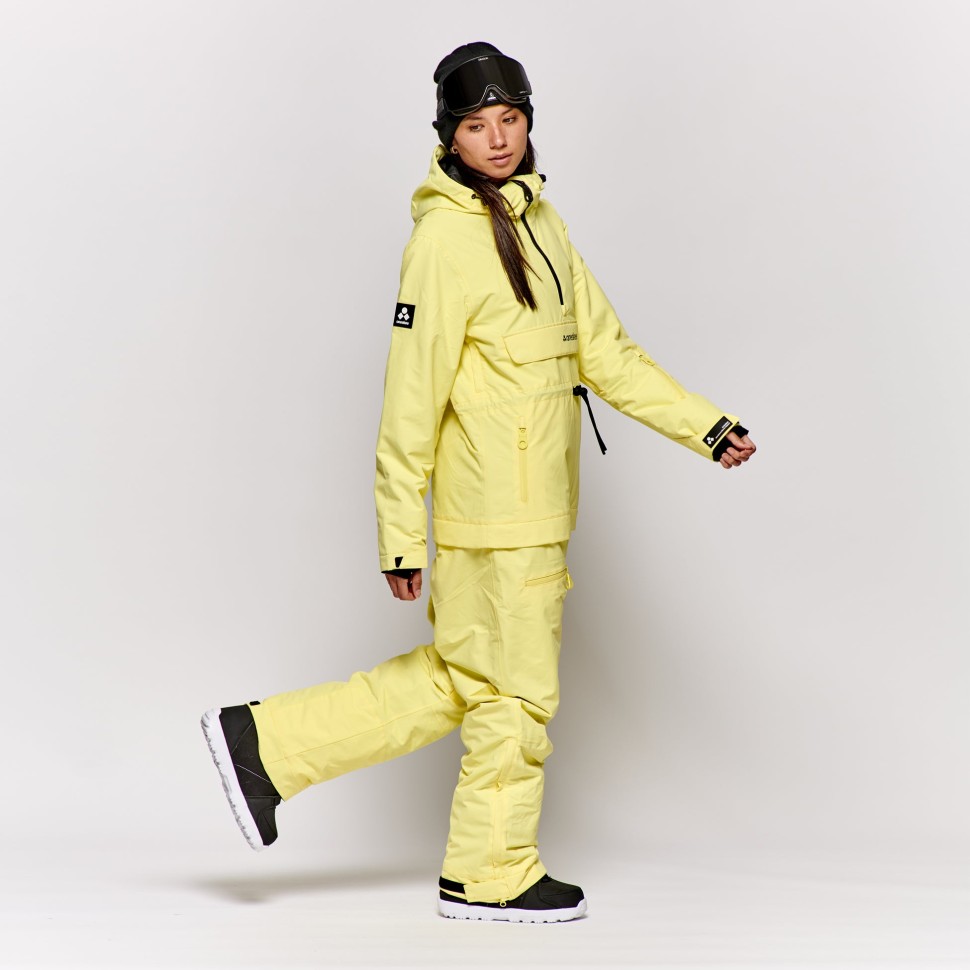 фото Комбинезон горнолыжный женский oneskee smock lemon 2024