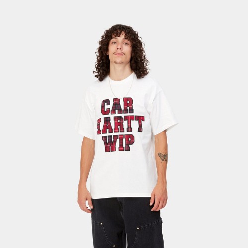 Футболка CARHARTT WIP S/S Wiles T-Shirt White, фото 3