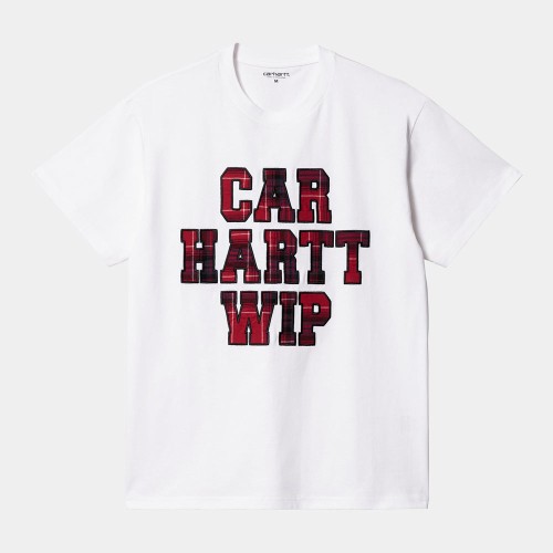 Футболка CARHARTT WIP S/S Wiles T-Shirt White, фото 1