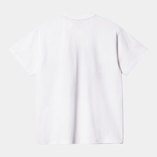 Футболка CARHARTT WIP S/S Wiles T-Shirt White, фото 2