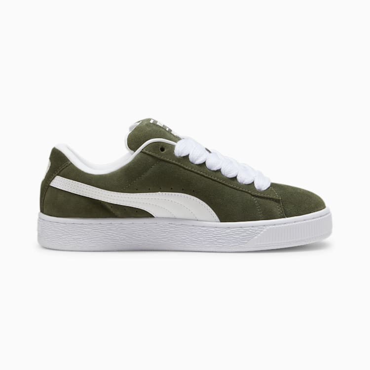 Кеды PUMA Suede Xl SS24 Dark Olive-Puma White фото 2