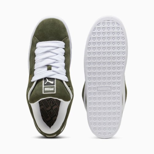 Кеды PUMA Suede Xl SS24 Dark Olive-Puma White, фото 3