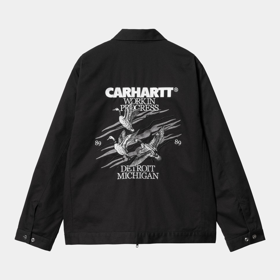Куртка CARHARTT WIP Ducks Jacket SS24 Black фото 2