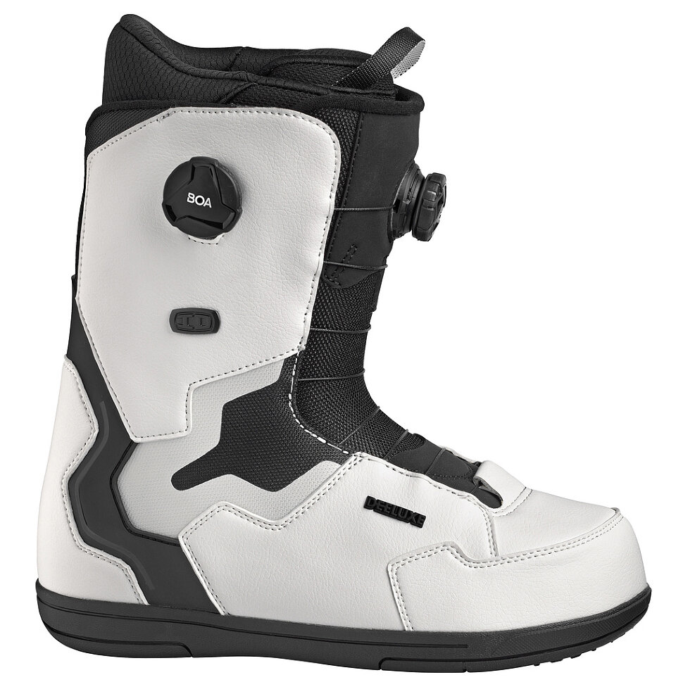 фото Ботинки для сноуборда мужские deeluxe id dual boa white 2022
