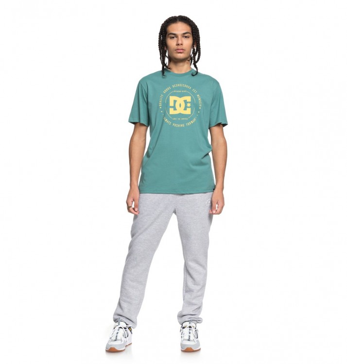 Футболка мужская DC SHOES Rebuilt 2 Ss M Deep Sea/ Snapdragon, фото 2