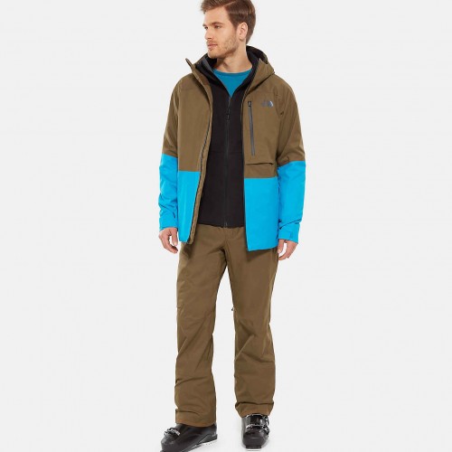 Куртка для сноуборда мужская THE NORTH FACE M Sickline Jacket Beech Green/Hyper Blue, фото 2
