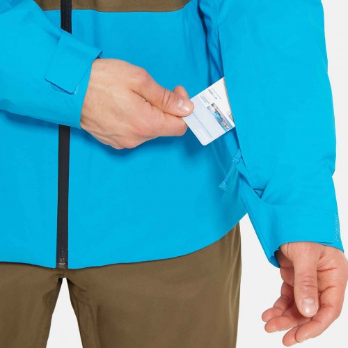 Куртка для сноуборда мужская THE NORTH FACE M Sickline Jacket Beech Green/Hyper Blue, фото 5
