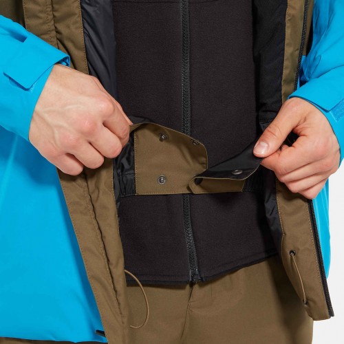 Куртка для сноуборда мужская THE NORTH FACE M Sickline Jacket Beech Green/Hyper Blue, фото 7