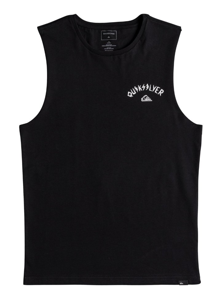 

Майка для мальчиков-подростков QUIKSILVER M Wallsdeath Y B Black, Серый