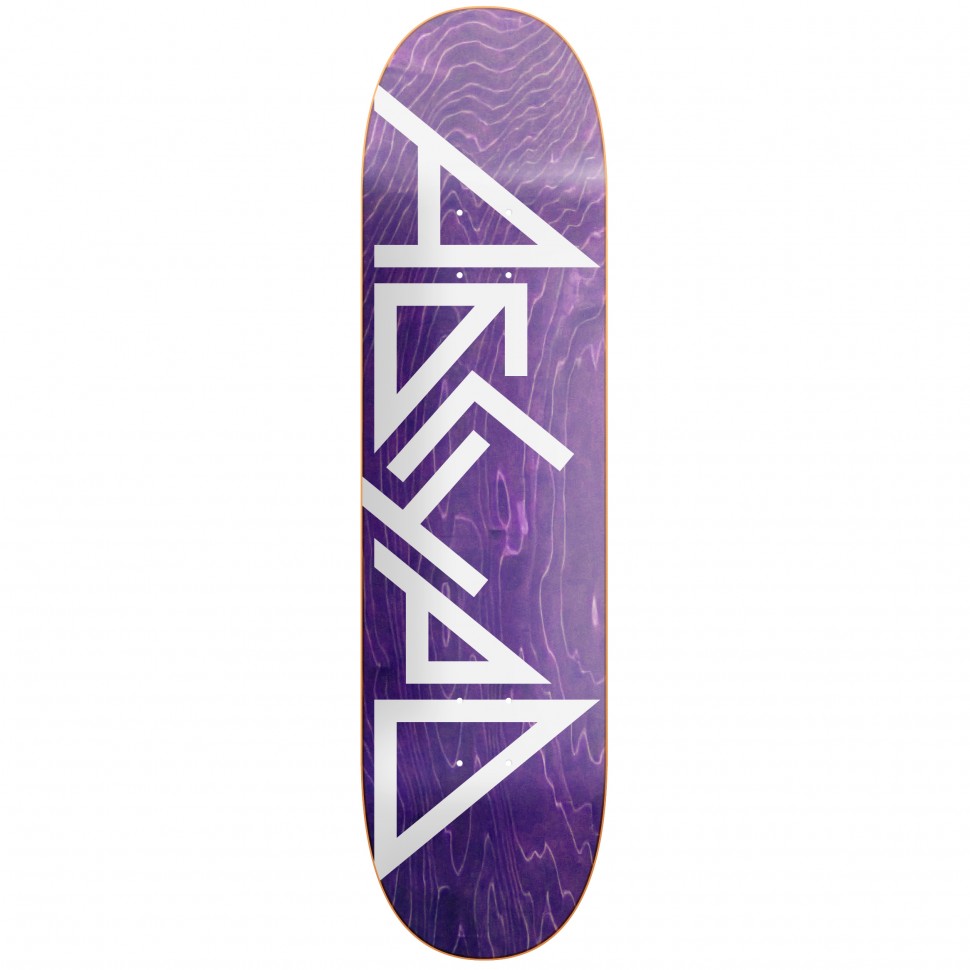 Дека для скейтборда АБСУРД Лого Purple 8.25 дюйм 2022 2071206433617 - фото 1